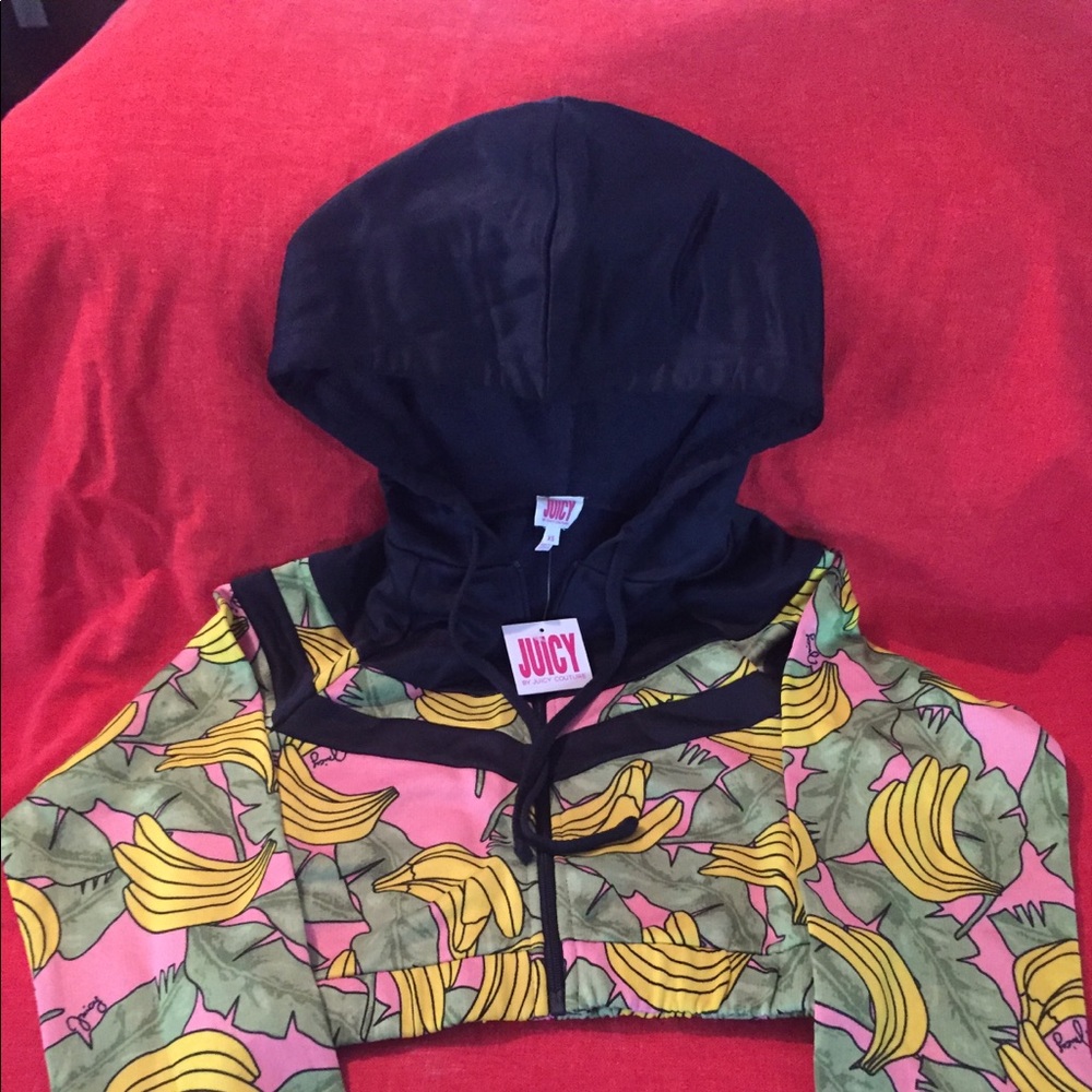 Juicy Couture cropped banana tops NWT
